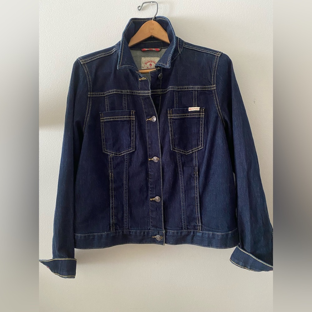Brooks Brothers Red Fleece classic jeans jacket size XL in pristine condition